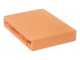 Prześcieradło Jersey z gumką łosoś 120x200    001